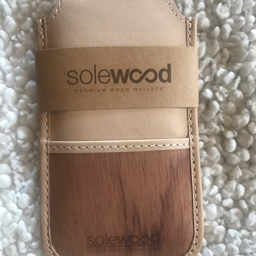 CARD SOLEWOOD WALLET